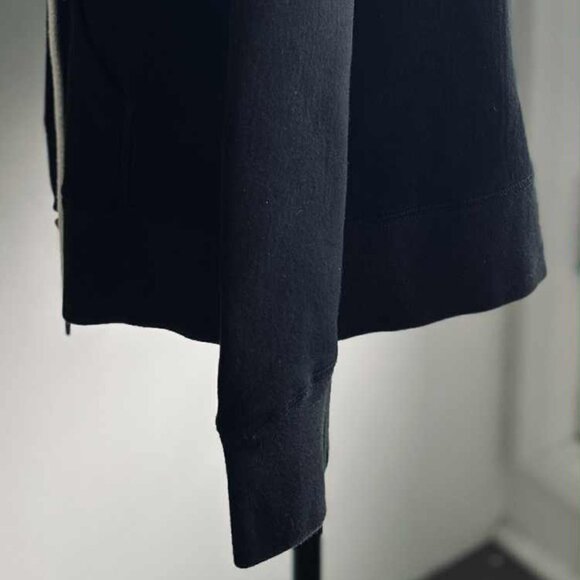 Craig Green Black Bonded Jersey Men's Zip Hoodie w/ Body & Hood Cording – EU M - Picture 5 of 11